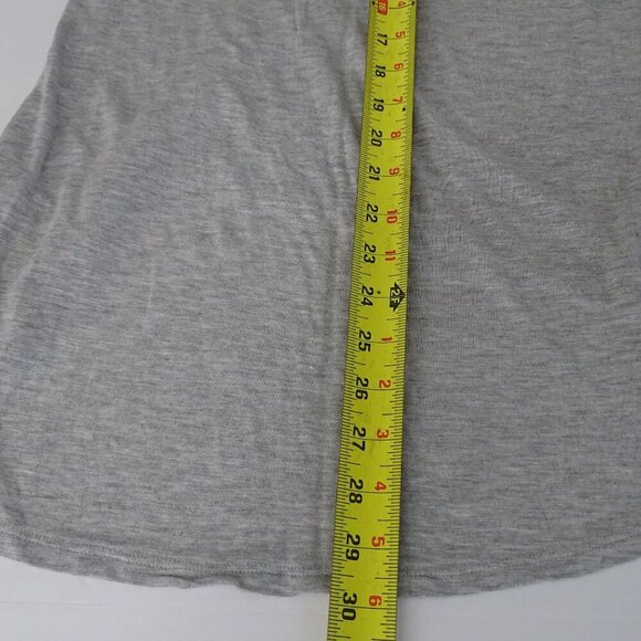 Tara By Vince Camuto Heather Gray Sleeveless High-Low Tank Top Women Size XXS - Picture 7 of 7